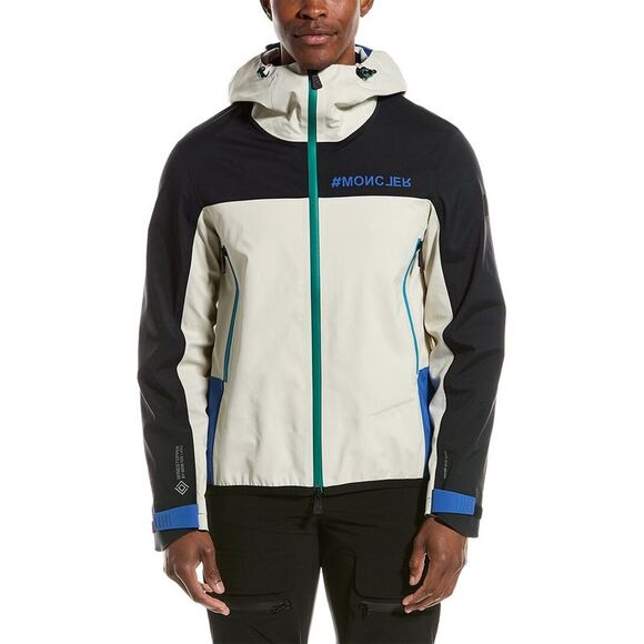 Moncler Mens Granges Jacket, Blue - Picture 3 of 4